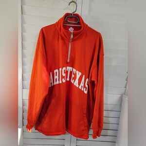 Unisex Calgary Stampeders Quarter Zip Sweatshirt